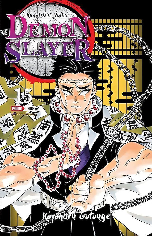 BAF1 Kimetsu no Yaiba Manga Volumen 15 Espanol Panini