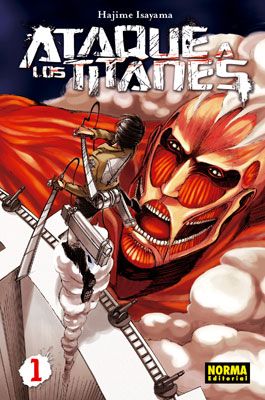 BAF1 Shingeki no Kyojin Manga Volumen 1 Espanol Norma