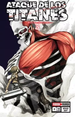 BAF1 Shingeki no Kyojin Manga Volumen 3 Espanol Panini