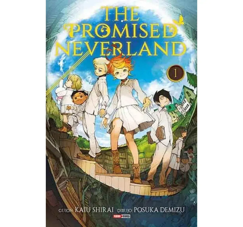BAF1 The Promised Neverland Manga Volumen 1 Espanol Panini