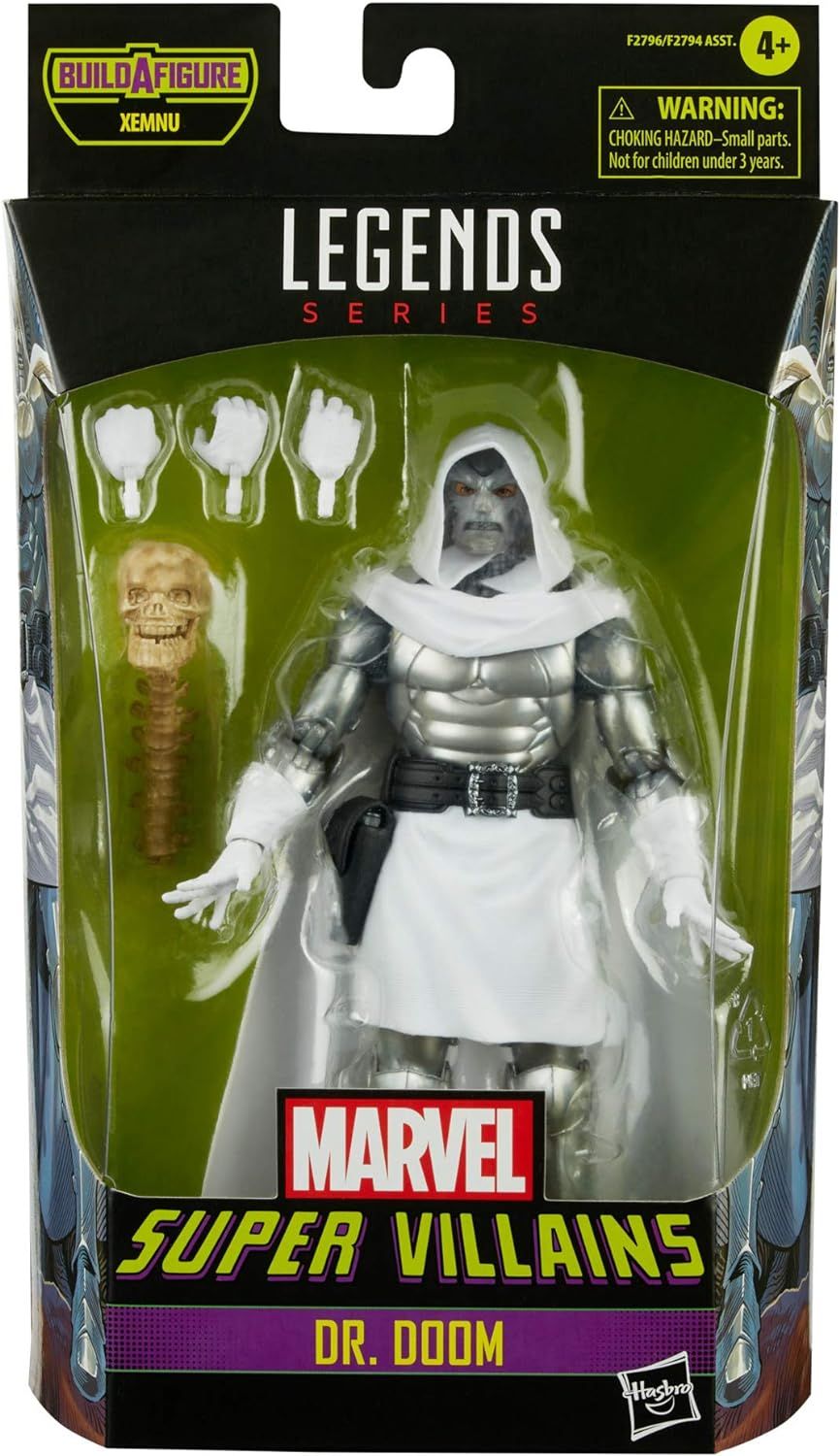 SJ Dr Doom Figura Marvel Legends Nueva