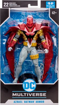 SJ Azrael Batman FIgura Armor Figura DC Mulritverse Nueva