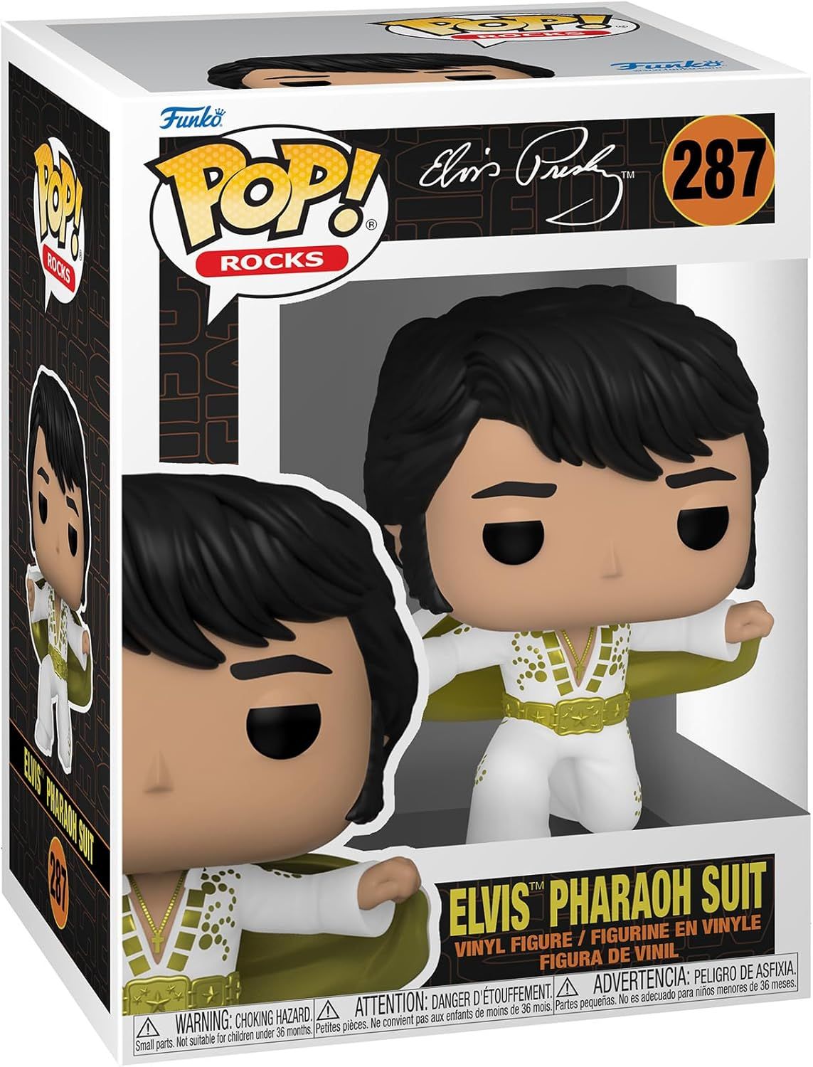 SJ Elvis Pharaoh Suit Figura Funko Pop
