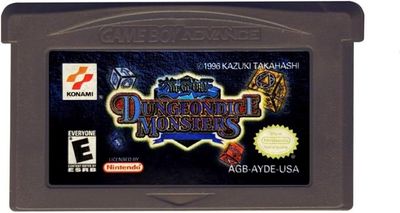 SJ Yugioh Dungeon Dice Monsters Nintendo Game Boy Advance Cartucho