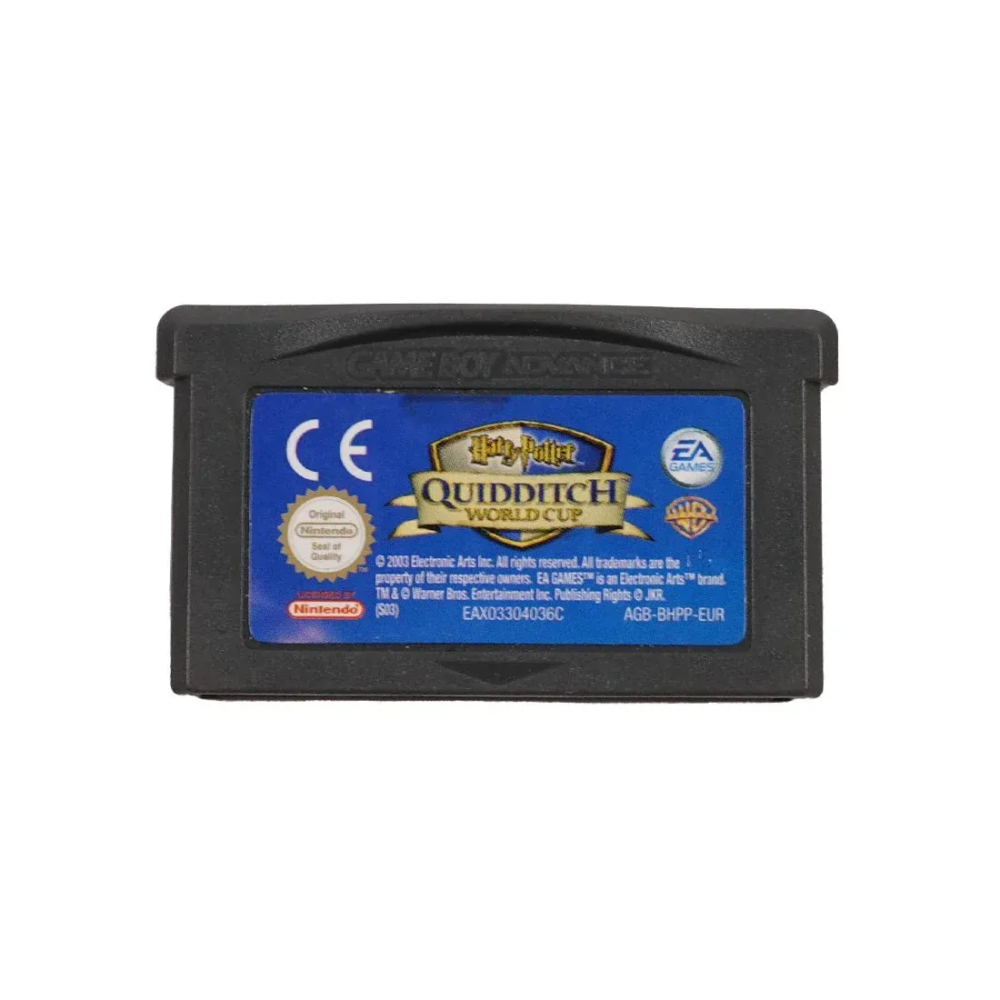 SJ Harry Potter Quidditch World Cup Nintendo Game Boy Advance Cartucho