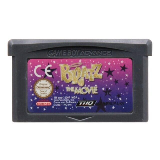 SJ Bratz The Movie Nintendo Game Boy Advance Cartucho