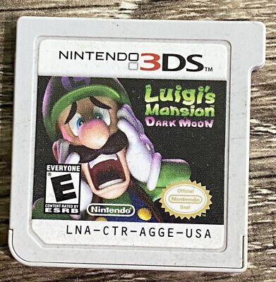 SJ Luigi Mansion Dark Moon Nintendo 3DS Cartucho
