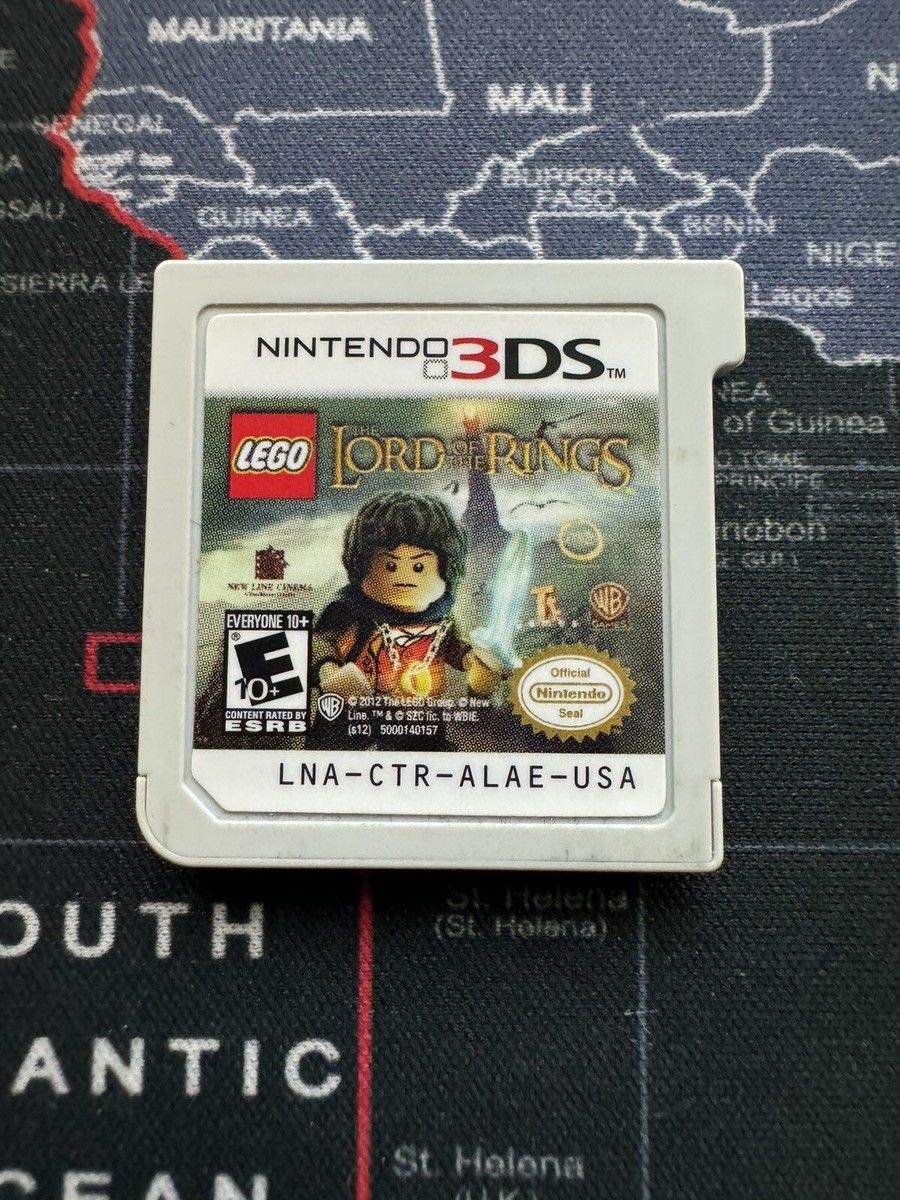 SJ Lego Lord of the Rings Nintendo 3DS Cartucho