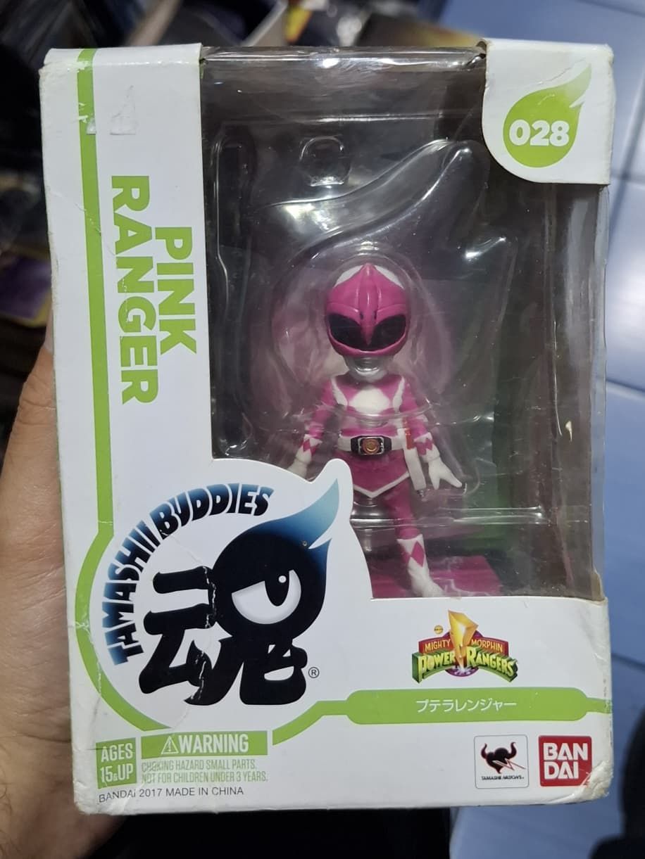 SJ Pink Ranger Figura Caja Danada Bandai Tamashi Nations