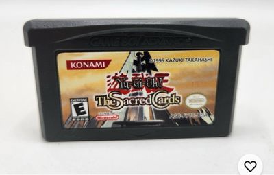 SH Yugioh The Sacred Cards Nintendo Game Boy Advance Cartucho