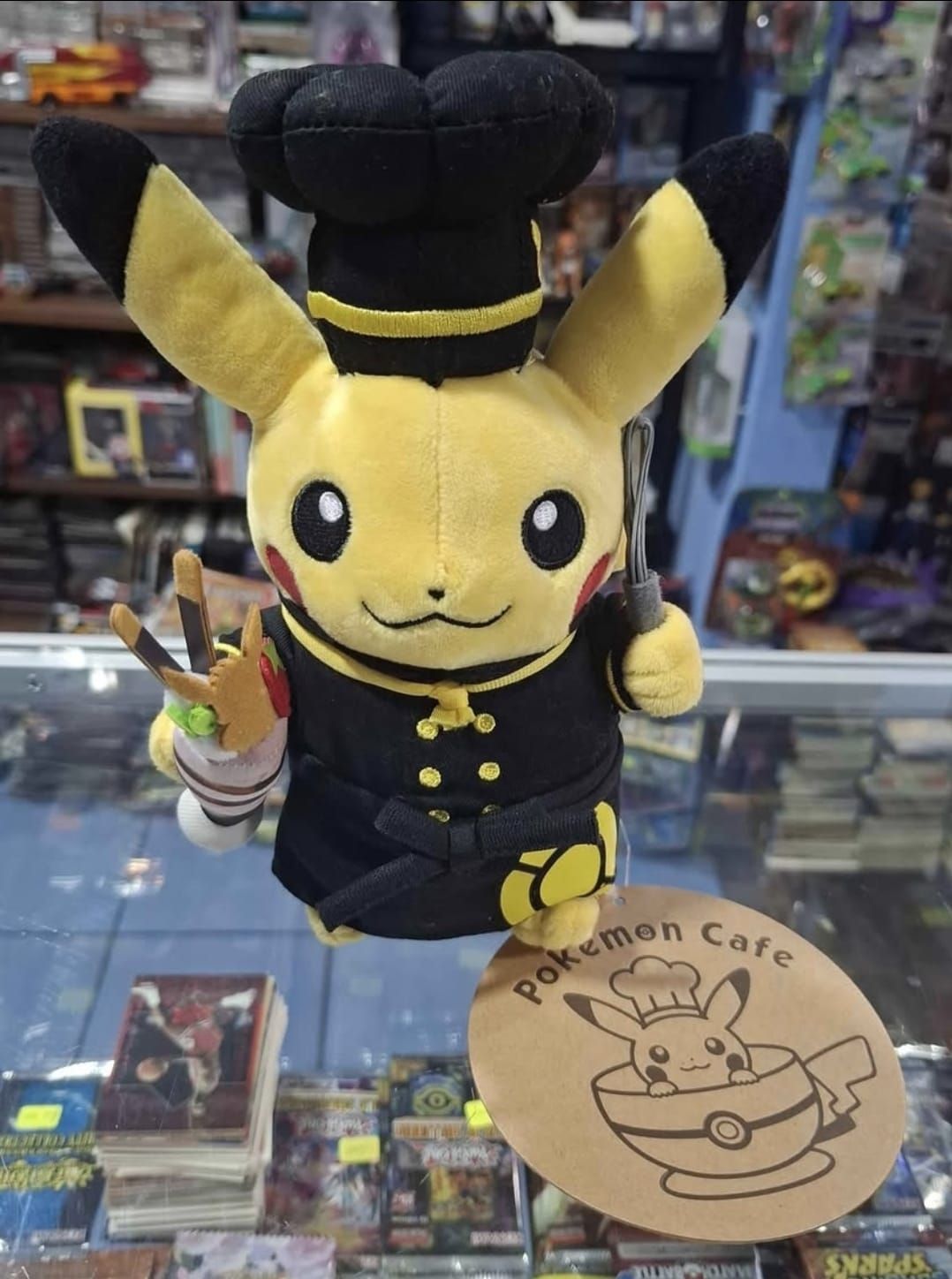 SH Chef Pikachu Peluche Pokemon Cafe Pokemon Center Japon Nintendo