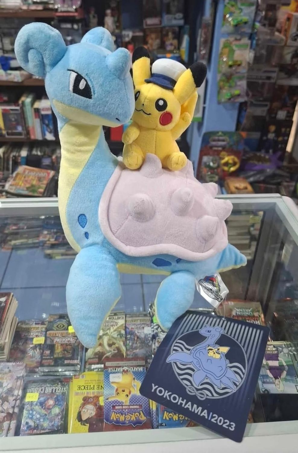 SH Lapras Pikachu Peluche Pokemon World Championship 2023 Yokohama