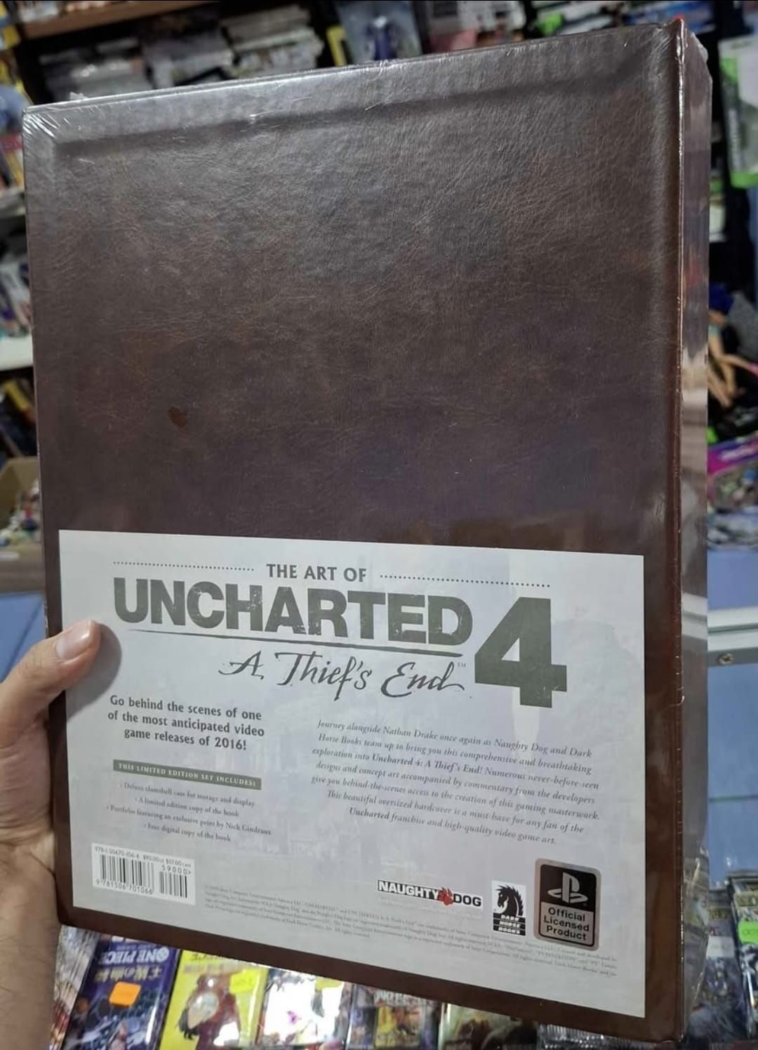 SJ The Art of Uncharted 4 A Thief End Libro Nuevo Sellado