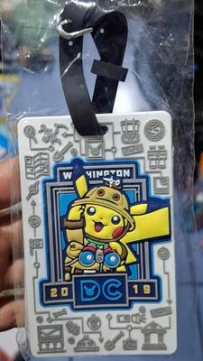 SH Pokemon World Championship Washington DC 2019 Luggage Tag Nintendo