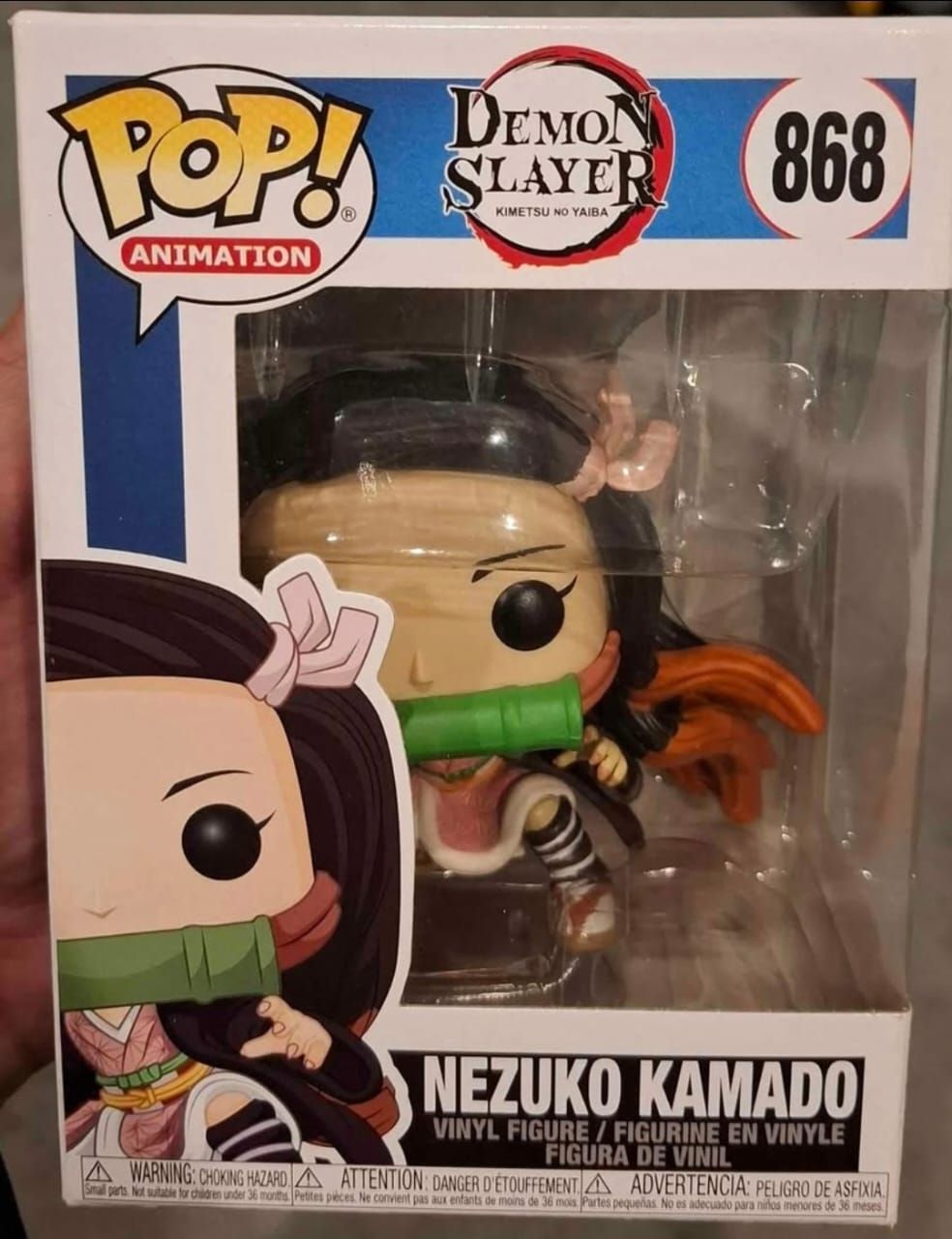 SH Nezuko Figura Kamado Figura Funko Pop Kimetsu no Yaiba Figura Anime Demon Slayer