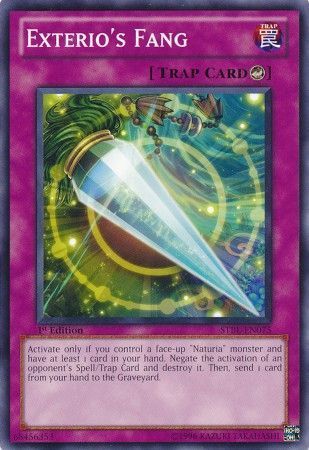 Exterio&#39;s Fang - STBL-EN075 - Common 1st Edition Starstrike Blast 1st Edition Singles (Español)