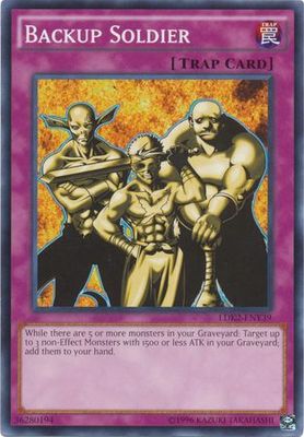 Backup Soldier - LDK2-ENY39 - Common Unlimited Legendary Decks II - Yugi Unlimited Singles