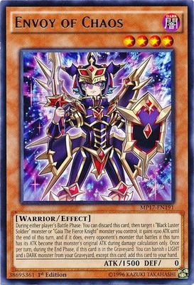 Envoy of Chaos - MP17-EN191 - Rare 1st Edition 2017 Mega-Tins 1st Edition Singles