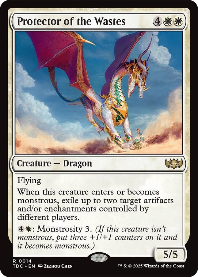 SJ Protector of the Wastes - Commander: Tarkir: Dragonstorm (TDC) Commander: Tarkir: Dragonstorm