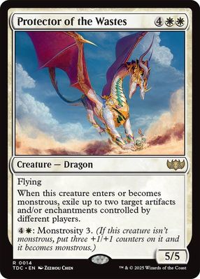 SJ Protector of the Wastes - Commander: Tarkir: Dragonstorm (TDC) Commander: Tarkir: Dragonstorm