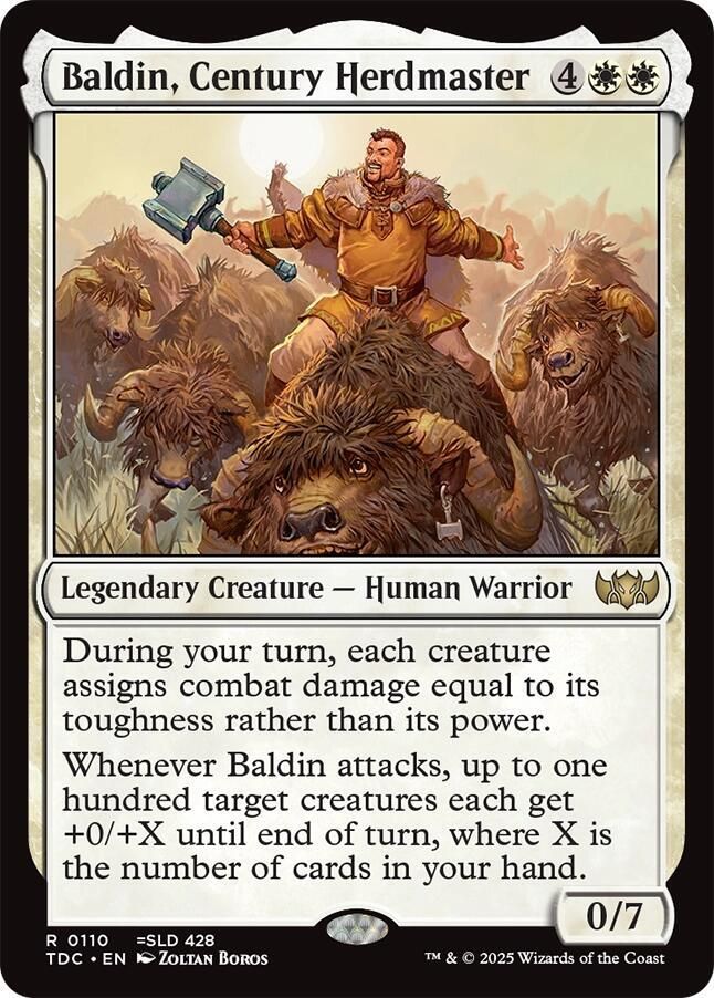 SJ Baldin, Century Herdmaster - Commander: Tarkir: Dragonstorm (TDC) Commander: Tarkir: Dragonstorm