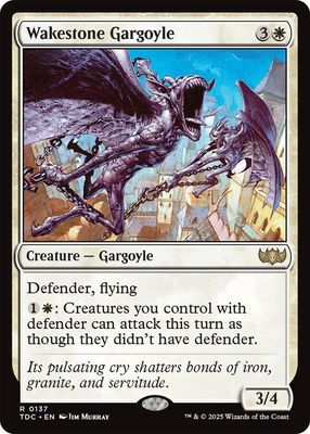 SJ Wakestone Gargoyle - Commander: Tarkir: Dragonstorm (TDC) Commander: Tarkir: Dragonstorm