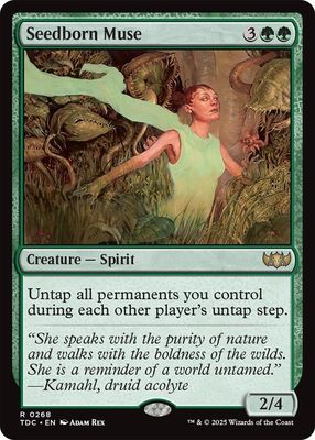 SJ Seedborn Muse - Commander: Tarkir: Dragonstorm (TDC) Commander: Tarkir: Dragonstorm