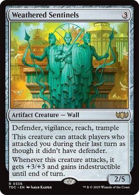 SJ Weathered Sentinels - Commander: Tarkir: Dragonstorm (TDC) Commander: Tarkir: Dragonstorm