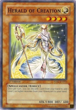 Herald of Creation - SDRL-EN003 - Common 1st Edition Structure Deck: Rise of the Dragon Lord 1st Edition Singles