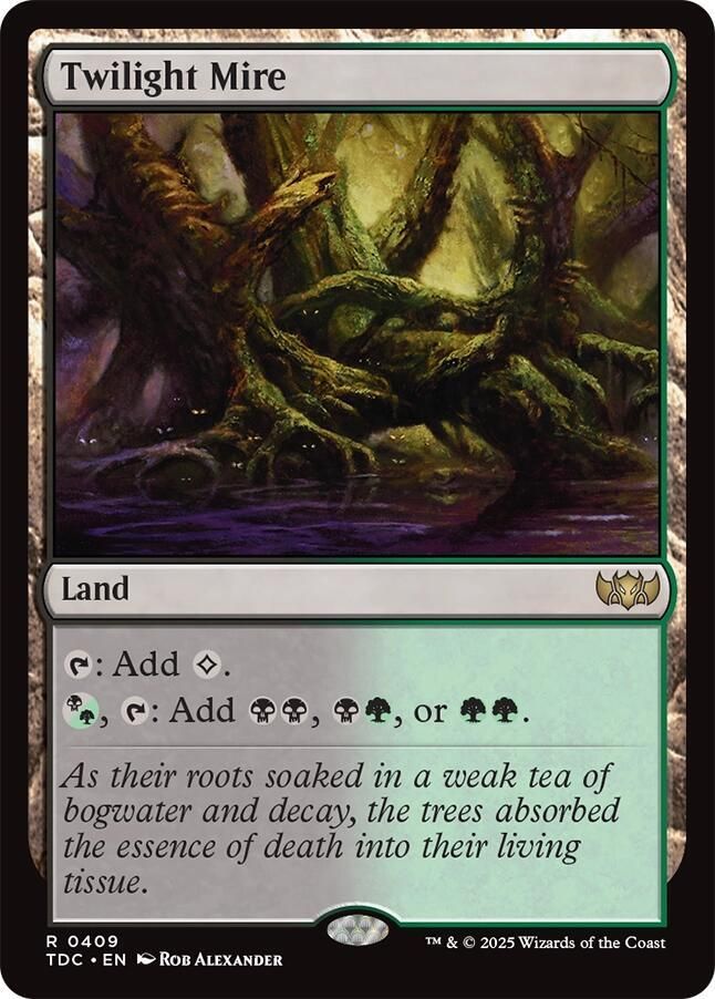 SJ Twilight Mire - Commander: Tarkir: Dragonstorm (TDC) Commander: Tarkir: Dragonstorm