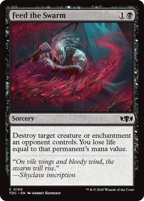 SJ Feed the Swarm - Commander: Tarkir: Dragonstorm (TDC) Commander: Tarkir: Dragonstorm (RIFAN1)