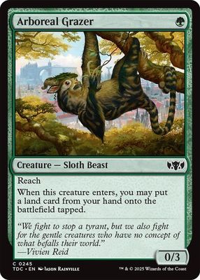 Arboreal Grazer - Commander: Tarkir: Dragonstorm (TDC) Commander: Tarkir: Dragonstorm
