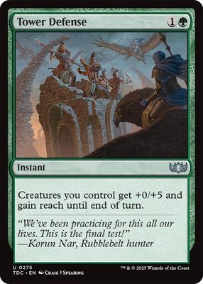 Tower Defense - Commander: Tarkir: Dragonstorm (TDC) Commander: Tarkir: Dragonstorm
