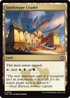 SJ Sandsteppe Citadel - Tarkir: Dragonstorm (TDM) Tarkir: Dragonstorm