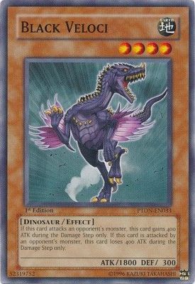 Black Veloci - PTDN-EN033 - Common 1st Edition Phantom Darkness [PTDN] Singles