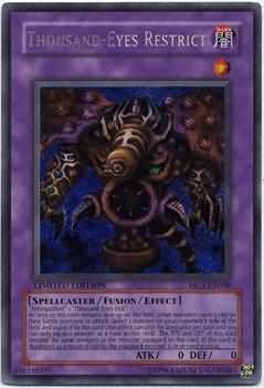SJ Thousand-Eyes Restrict - MC1-EN004 - Secret Rare Yu-Gi-Oh! Promo Cards