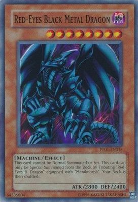 SJ Red-Eyes Black Metal Dragon - PP01-EN015 - Super Rare Premium Pack: Series PP01 &amp; PP02 Super Rares