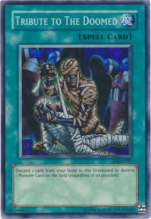 SJ Tribute to The Doomed - MRD-057 - Super Rare Unlimited Metal Raiders [MRD] Unlimited Singles