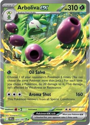 SJ Arboliva ex - 023/182 - Double Rare Scarlet &amp; Violet: Destined Rivals Singles