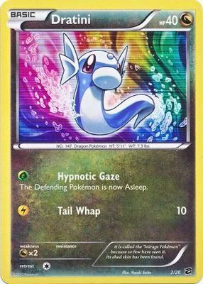 SJ Dratini - 2/20 - Holo Dragon Vault