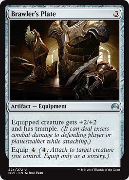 Brawler&#39;s Plate 224/272 Magic Origins Singles