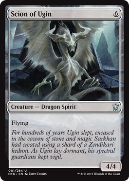 Scion of Ugin 001/264 Dragons of Tarkir Singles