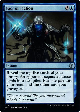 Fact or Fiction 025 Zendikar Rising Commander Singles (Español)