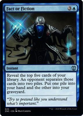 Fact or Fiction 025 Zendikar Rising Commander Singles (Español)