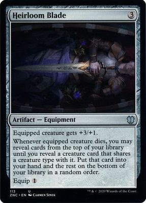 Heirloom Blade 113 Zendikar Rising Commander Singles (Español)