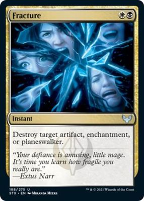 Fracture 188/275 Strixhaven: School of Mages Singles(Español)