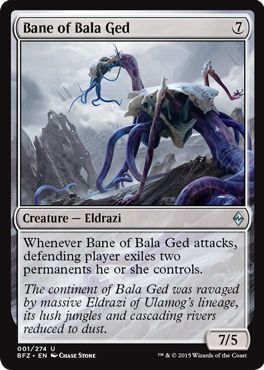 Bane of Bala Ged 001/274 Battle for Zendikar Singles