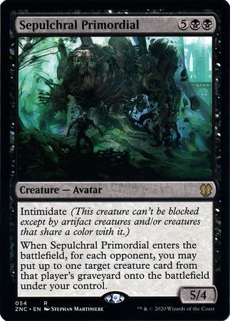 Sepulchral Primordial 054 Zendikar Rising Commander Singles (Español)