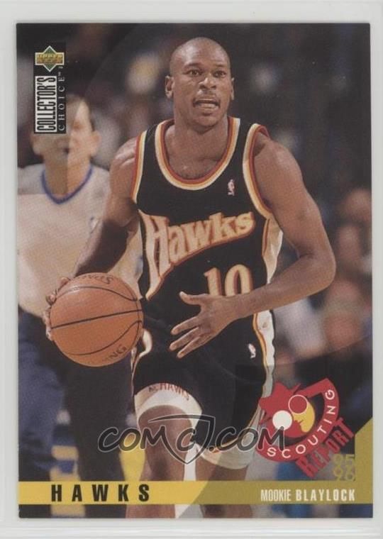 Mookie Blaylock/1995-96 Upper Deck Collector&#39;s Choice International German II #111 - Scouting Report -