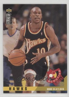 Mookie Blaylock/1995-96 Upper Deck Collector&#39;s Choice International German II #111 - Scouting Report -